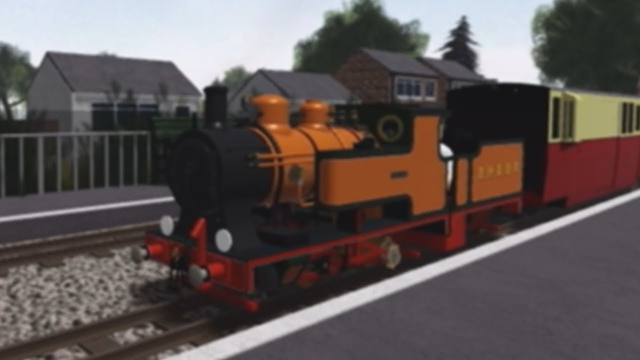 No. 4 ‘The Bug’ Passes St Mary’s Bay In Retro Livery | Roblox Romney, Hythe & Dymchurch Railway