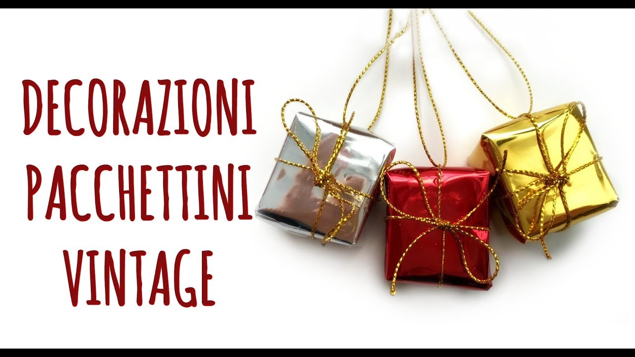 Decorazioni della Nonna, Pacchettini Vintage (Natale) Arte per Te