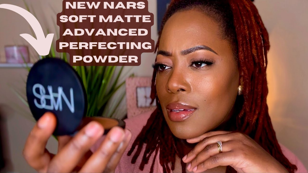 my skin tho!😳| *NEW* NARS SOFT MATTE ADVANCED PERFECTING POWDER | FIRST IMPRESSIONS + DEMO + REVIEW!