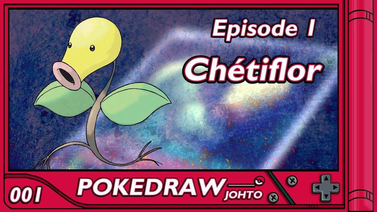 POKEDRAW JOHTO Illustration - Episode 1 : Chétiflor