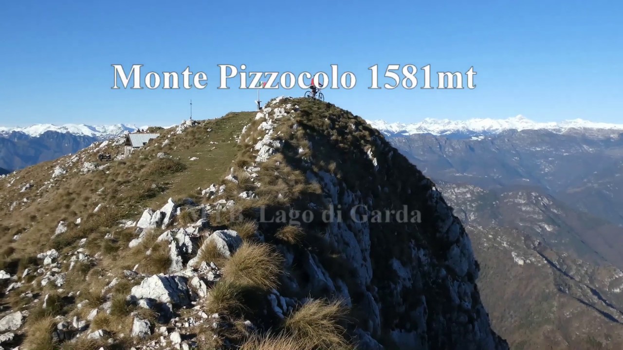 Monte PIZZOCOLO 1581mt  MTB medio Lago di Garda