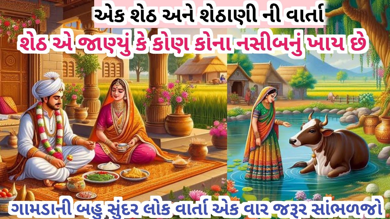 શેઠ અને શેઠાણી || Gujarati emotional story || interesting story in gujarati Lok Varta || Navi Varta