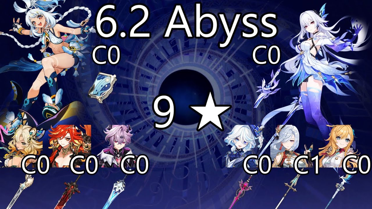 Genshin Impact 6.2. Abyss 9★ F12. Nilou got SCAMMED | Mualani / Skirk