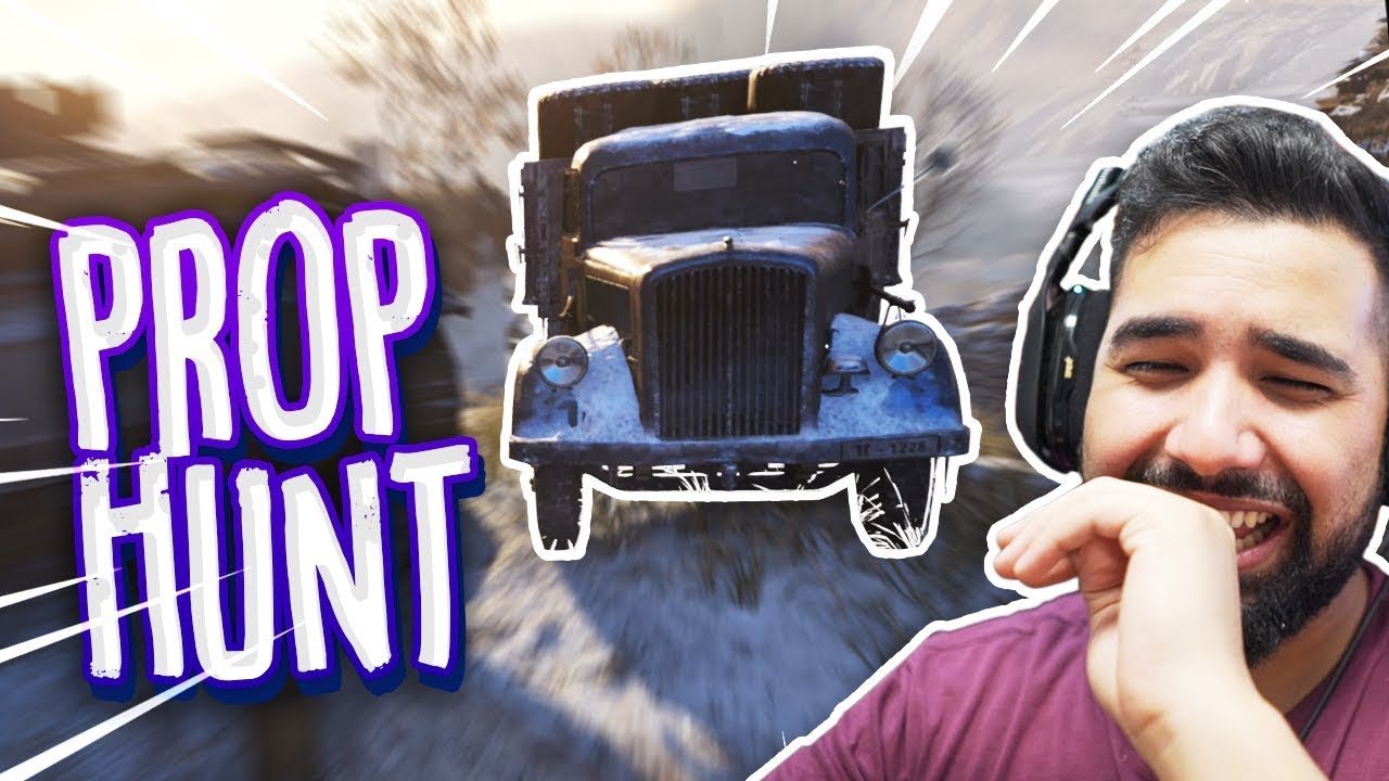 FUNNY SQUEAKER KID on Prop Hunt..