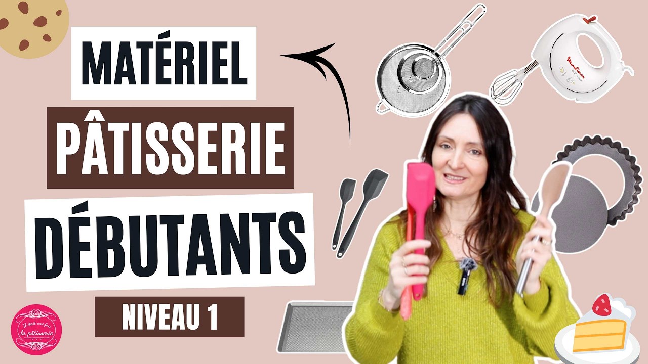 Les indispensables : tout le matériel de pâtisserie pour débutants !