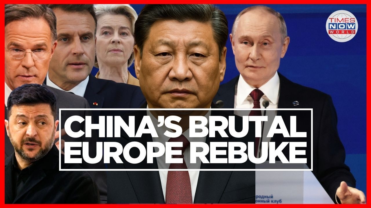CHINA'S UKRAINE WARNING LIVE | Europe 'Should Not Be On The Menu': Wang Yi's Fiery Rebuke