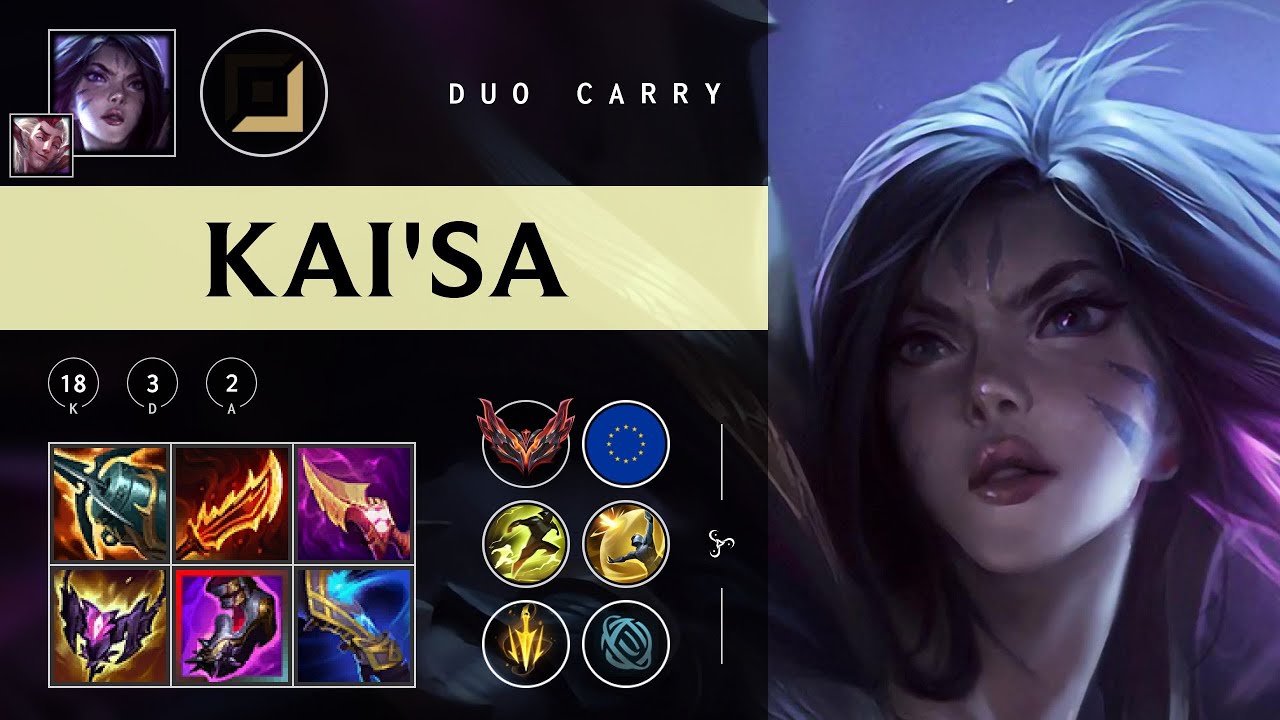 Kai'Sa ADC vs Ezreal - EUW Grandmaster Patch 25.24