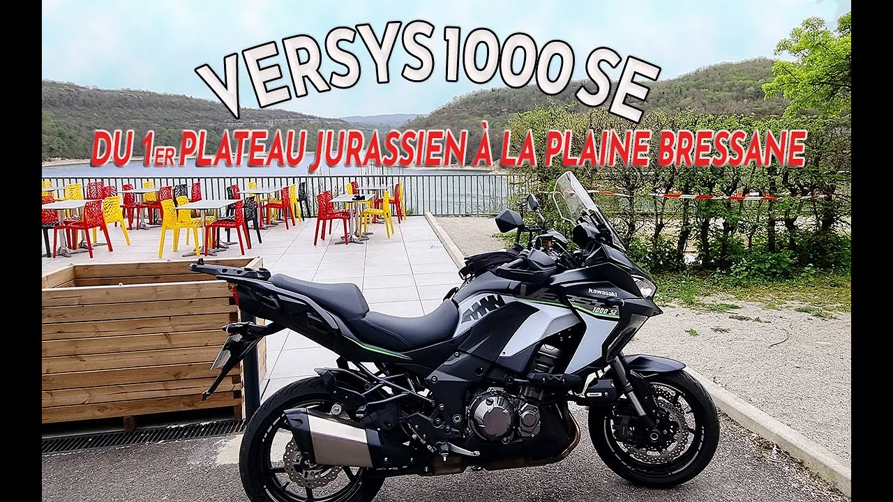 BALADE MOTO en Versys 1000SE,1er plateau du JURA  aux portes de la Bresse.