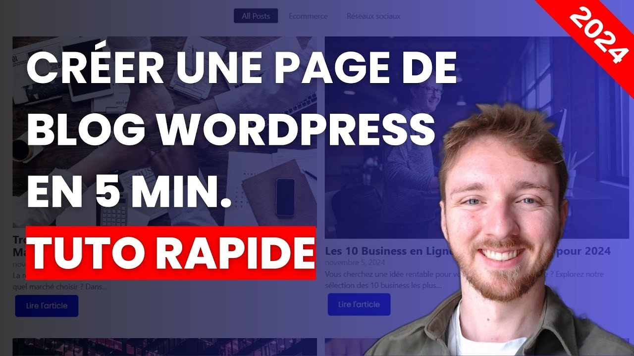 Tuto | Créer un Blog Wordpress élégant avec Elementor en 5 min !