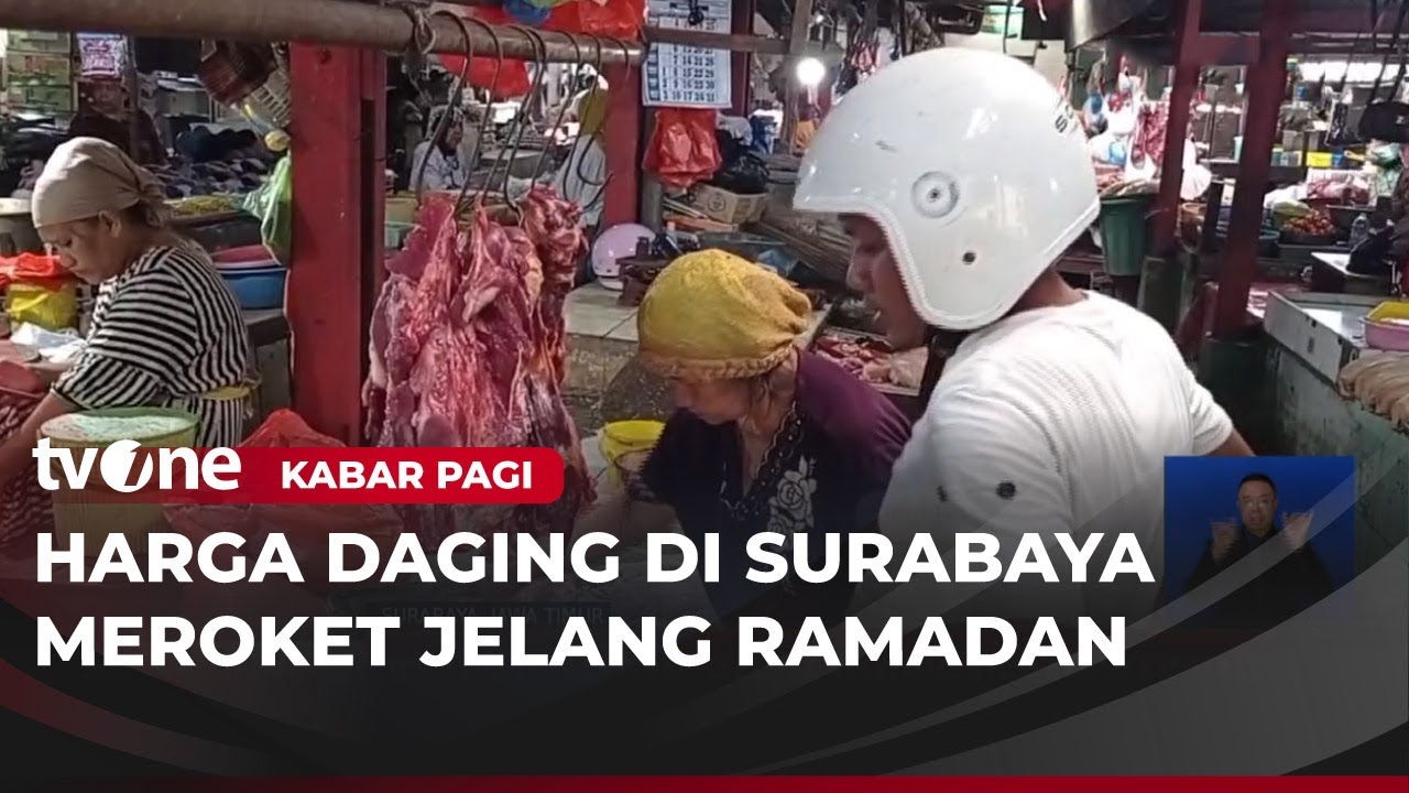 Jelang Ramadan, Harga Daging Merangkak Naik | Kabar Pagi