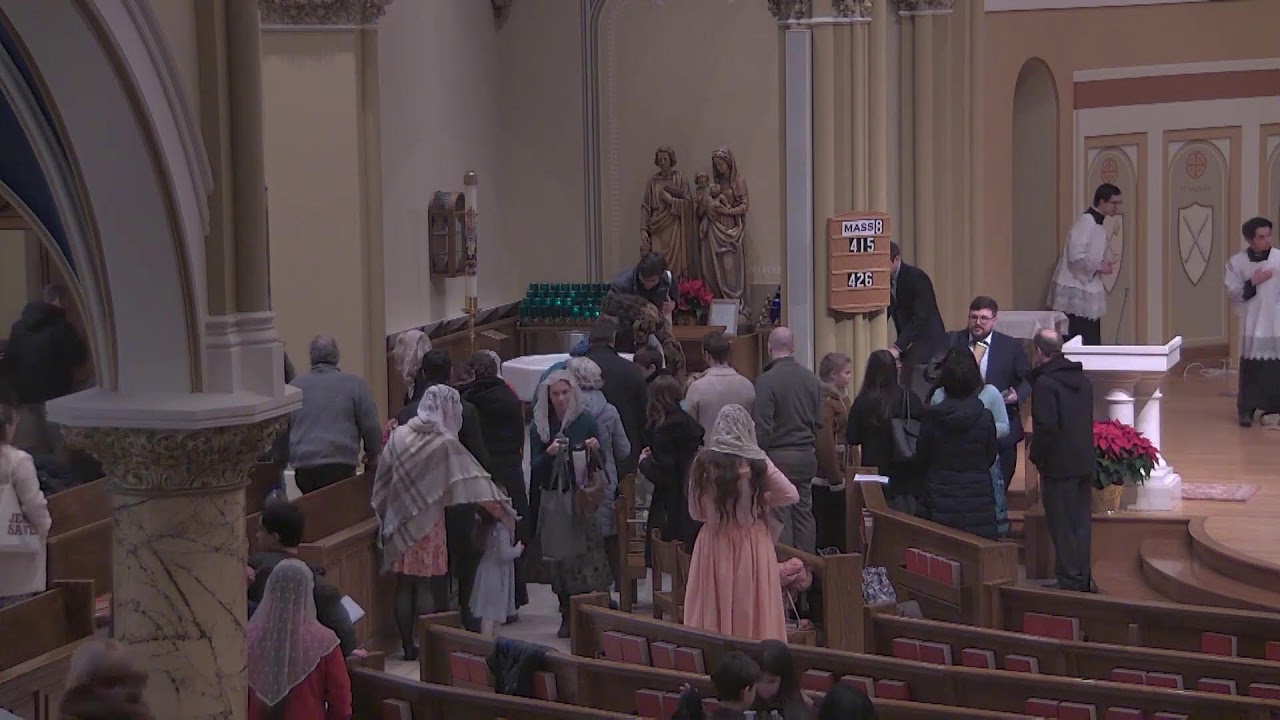 Extraordinary Form Mass for the Holy Name of Jesus 2026
