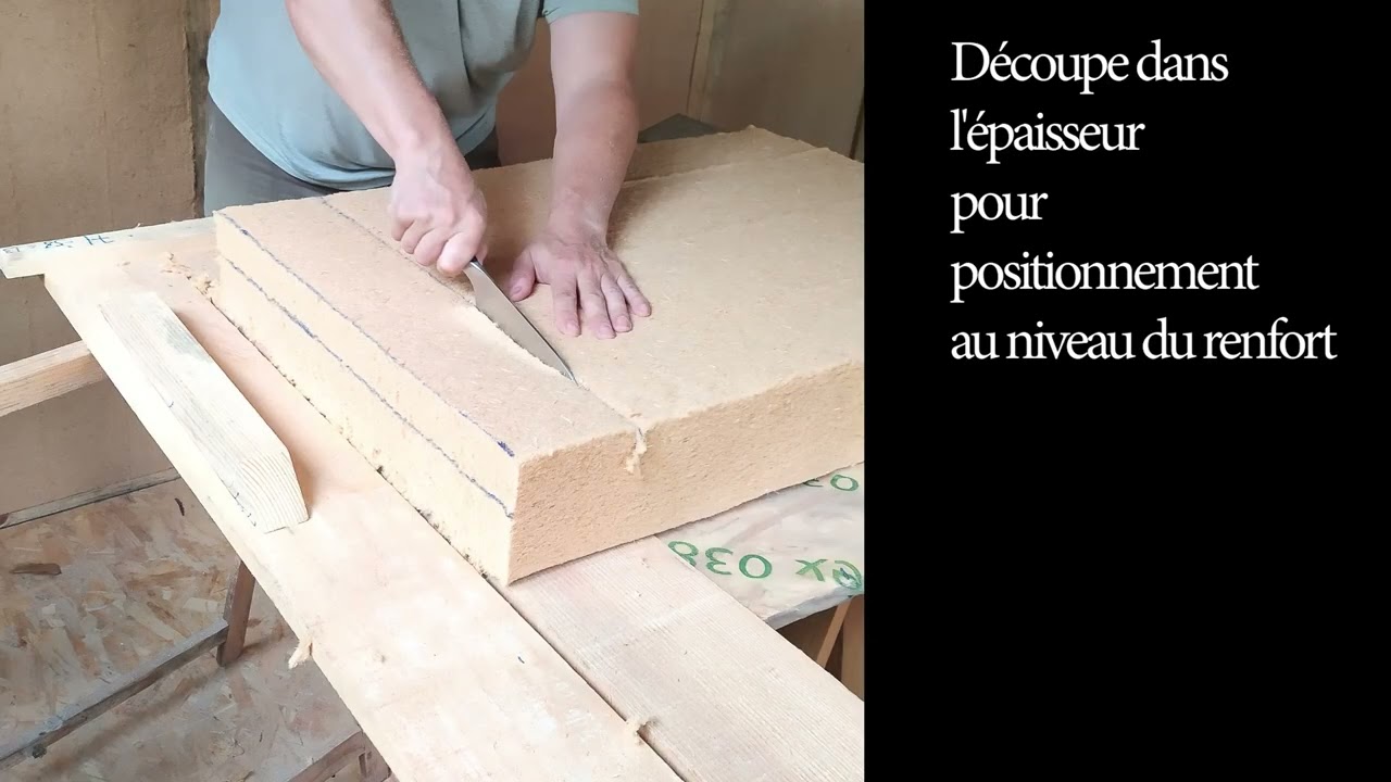 Tutoriel 18 Isolation des murs avec de la laine de bois
