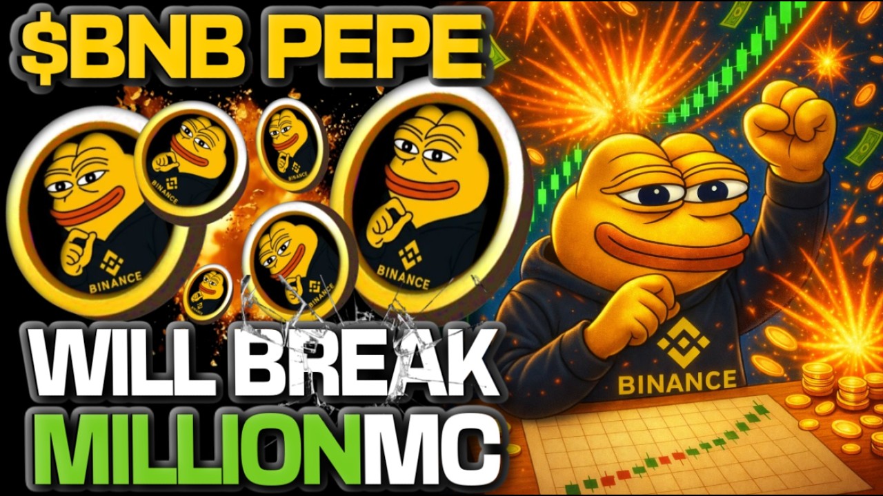 $BNB PEPE COIN преодолеет отметку в миллион долларов рыночной капитализации!!! Бычий тренд!!!