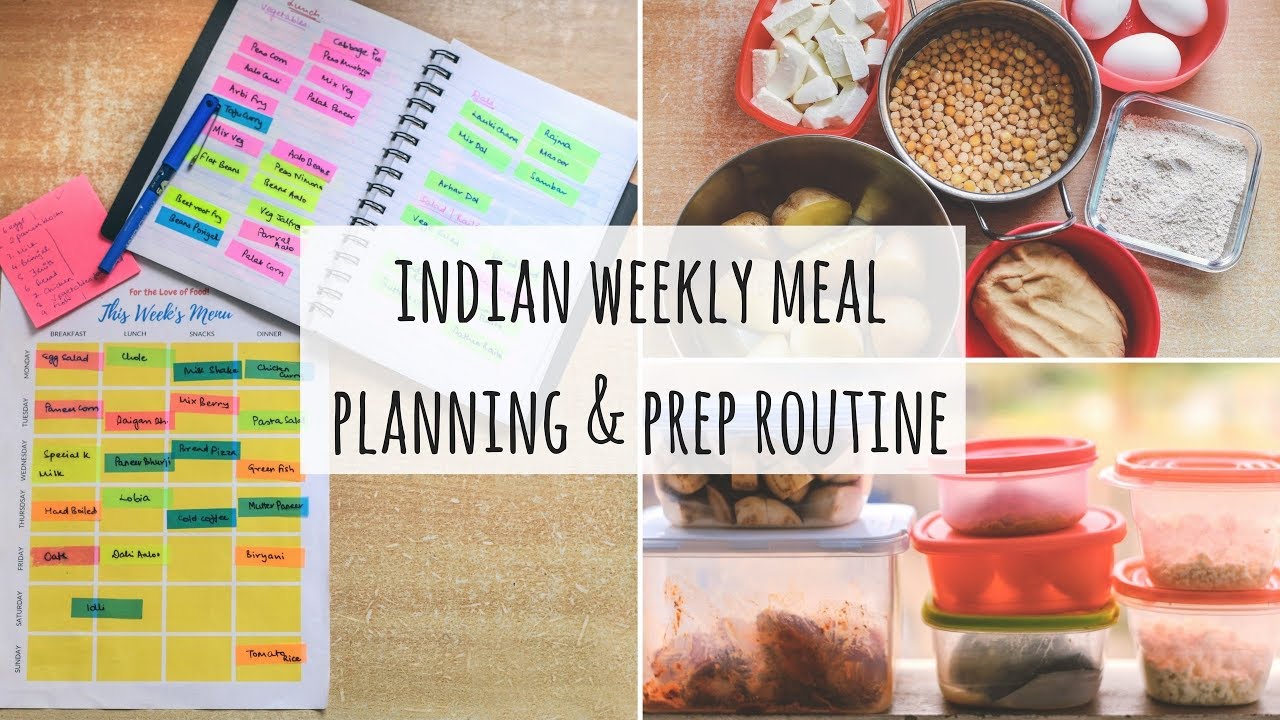 My Indian Weekly Meal Planning and Prep Routine | Weekly Indian Meal Planning and Prep | Saloni