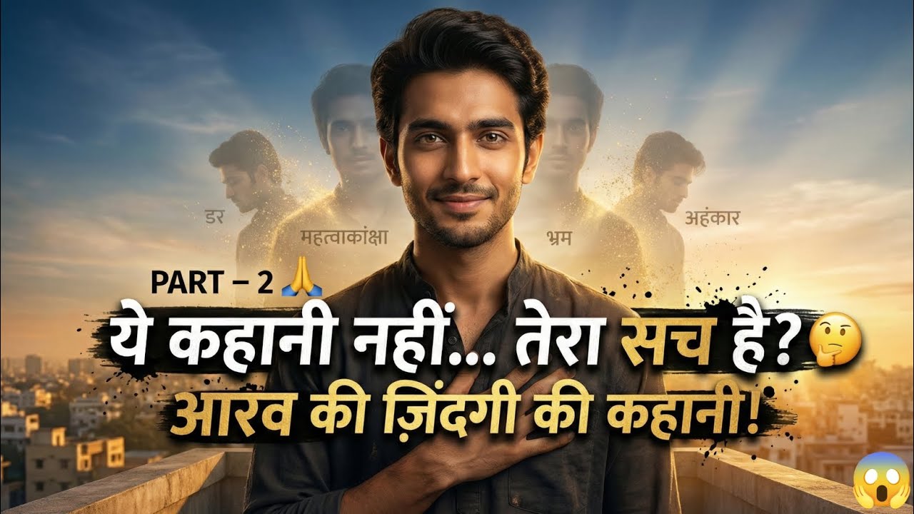 Part - 2 😱 मौत को छूकर लौटा आरव 💔 | यह कहानी आपकी सोच बदल देगी  | Life Changing Story In Hindi