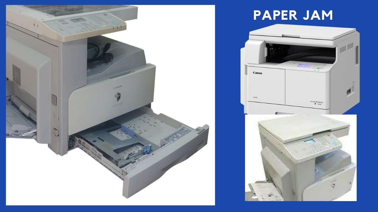 PAPER JAM || DRAWER 1 || CANON PRINTER || CANON IR 2318L 2420L 2018 2028N 2206 2006 2004