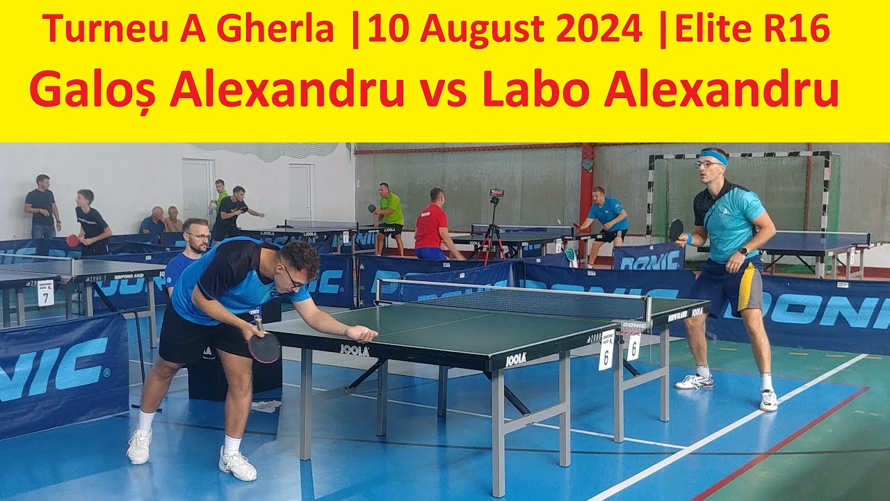 Galos Alexandru vs Labo Alexandru |Elite R16 |Gherla 2024