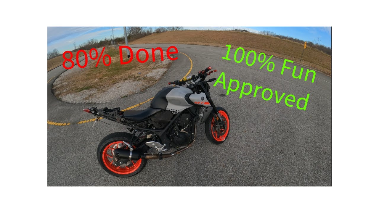 MT-03 Stunt Bike 1st Ride