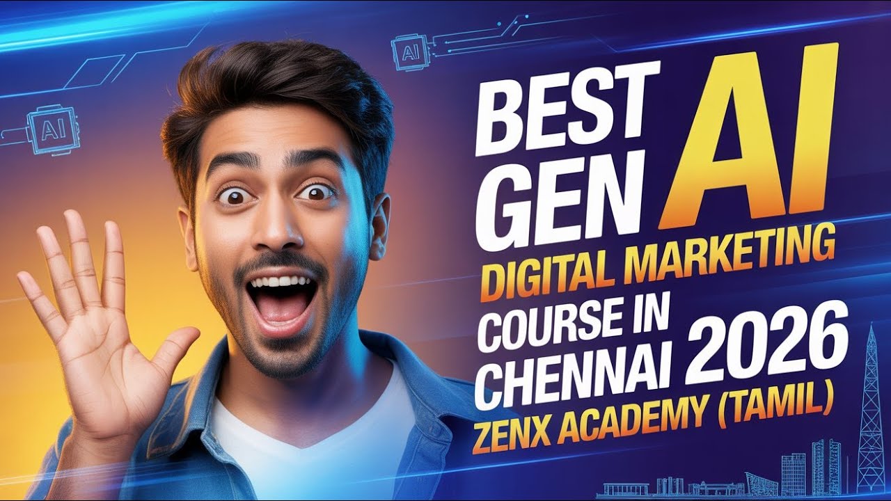 Best Gen AI Digital Marketing Course in Chennai 2026 | ZenX Academy (Tamil)
