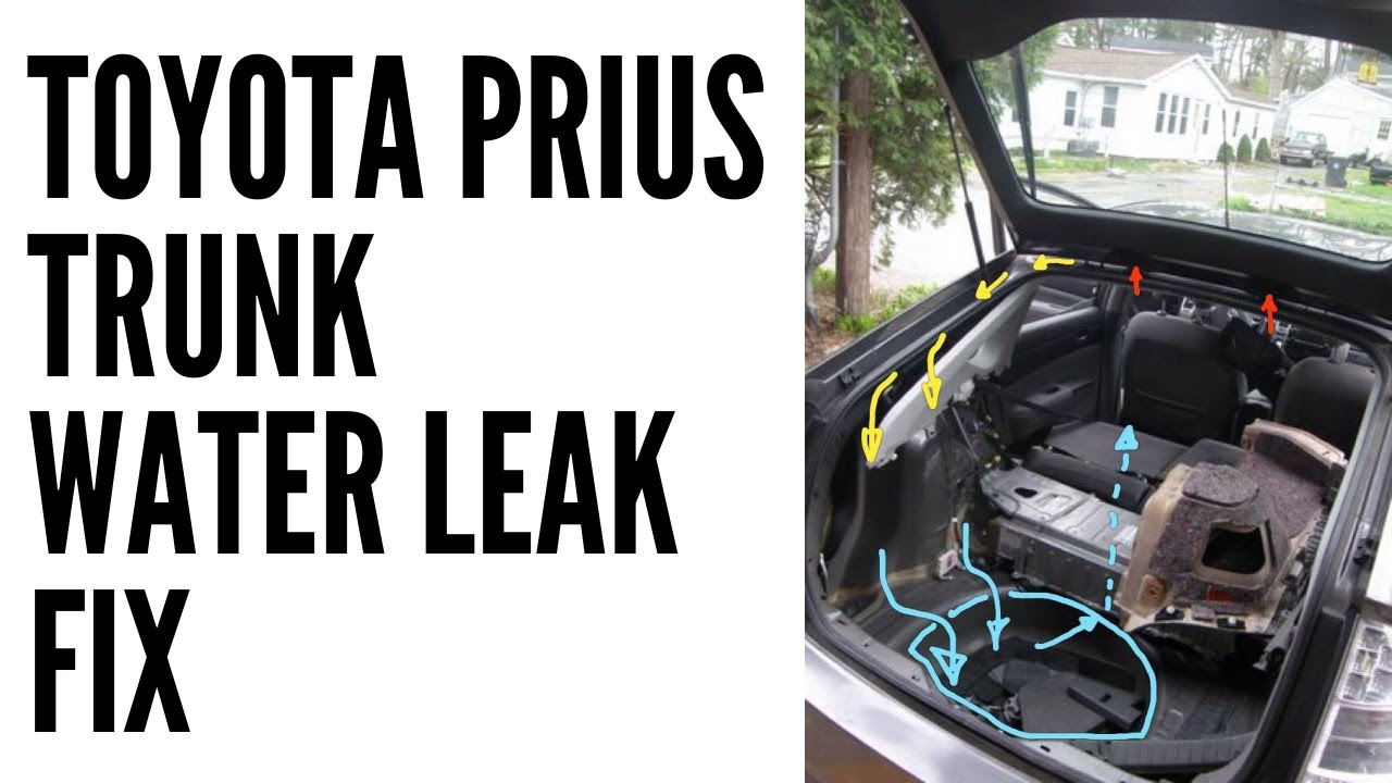 Как устранить протечку воды внутри аккумулятора Prius 12 В
