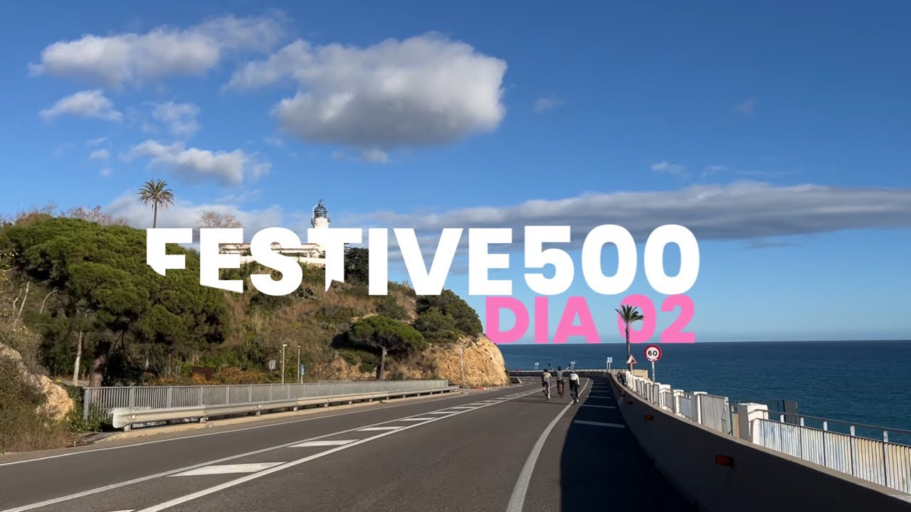 Pedal na Costa de Barcelona! Rapha FESTIVE 500 - Dia 2 | AeroPorto Ciclismo