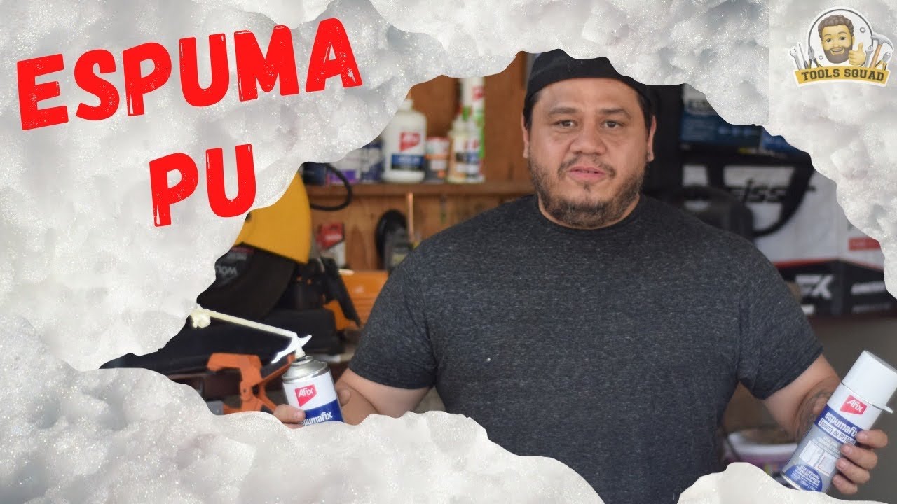 Espuma de poliuretano, ESPUMA EXPANSIVA Como la uso y para que sirve  #Espumafix