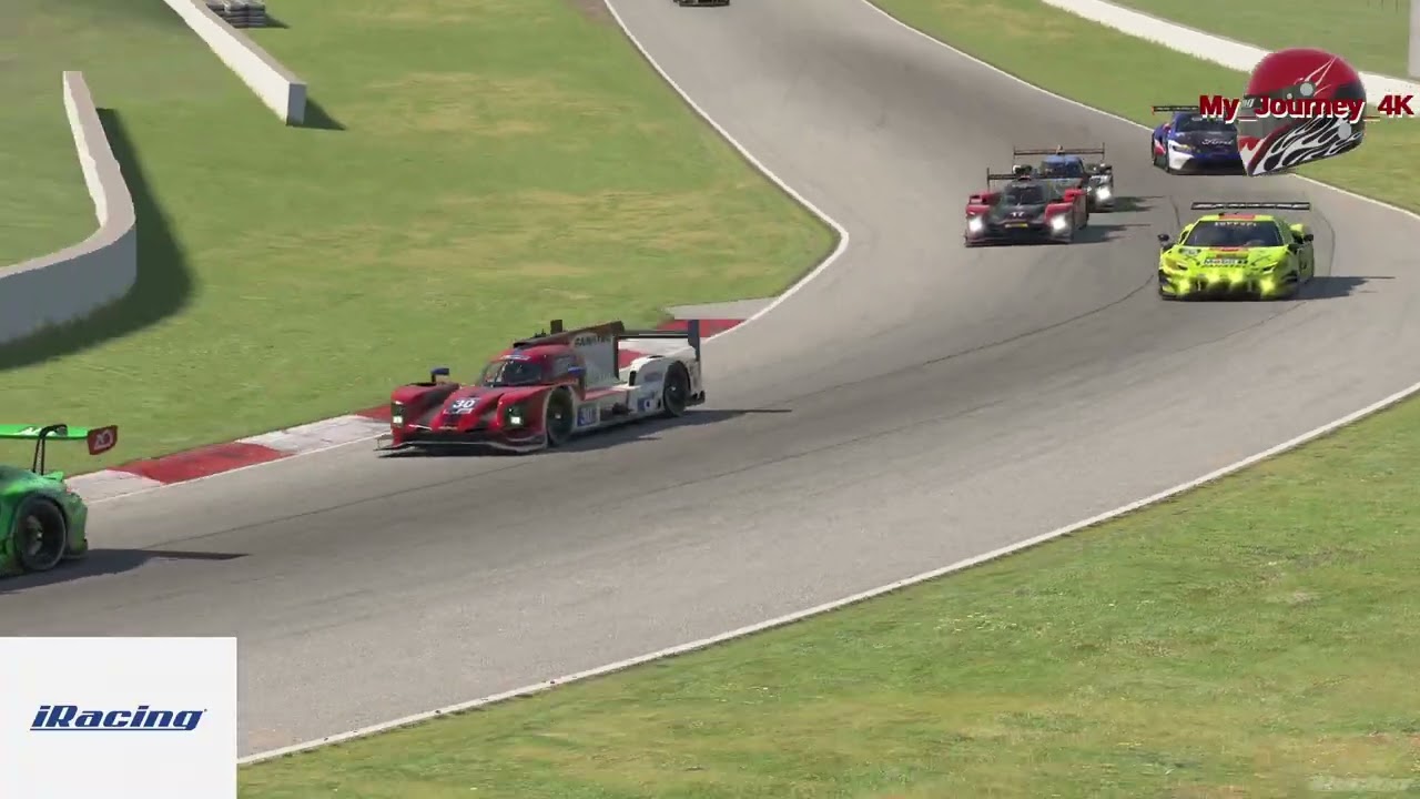 Race 187 IMSA Fixed A License LMP2 iRacing My Journey 4K