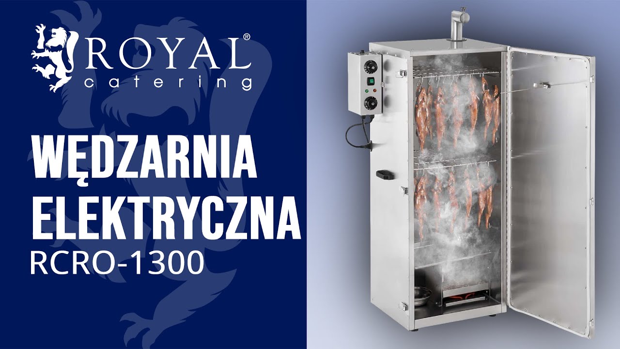 Wędzarnia elektryczna RCRO-1300  | Royal Catering | Prezentacja produktu