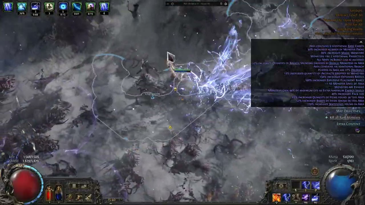 Path of Exile 2 Mapping - Storm Wave + Charged Staff Amazon