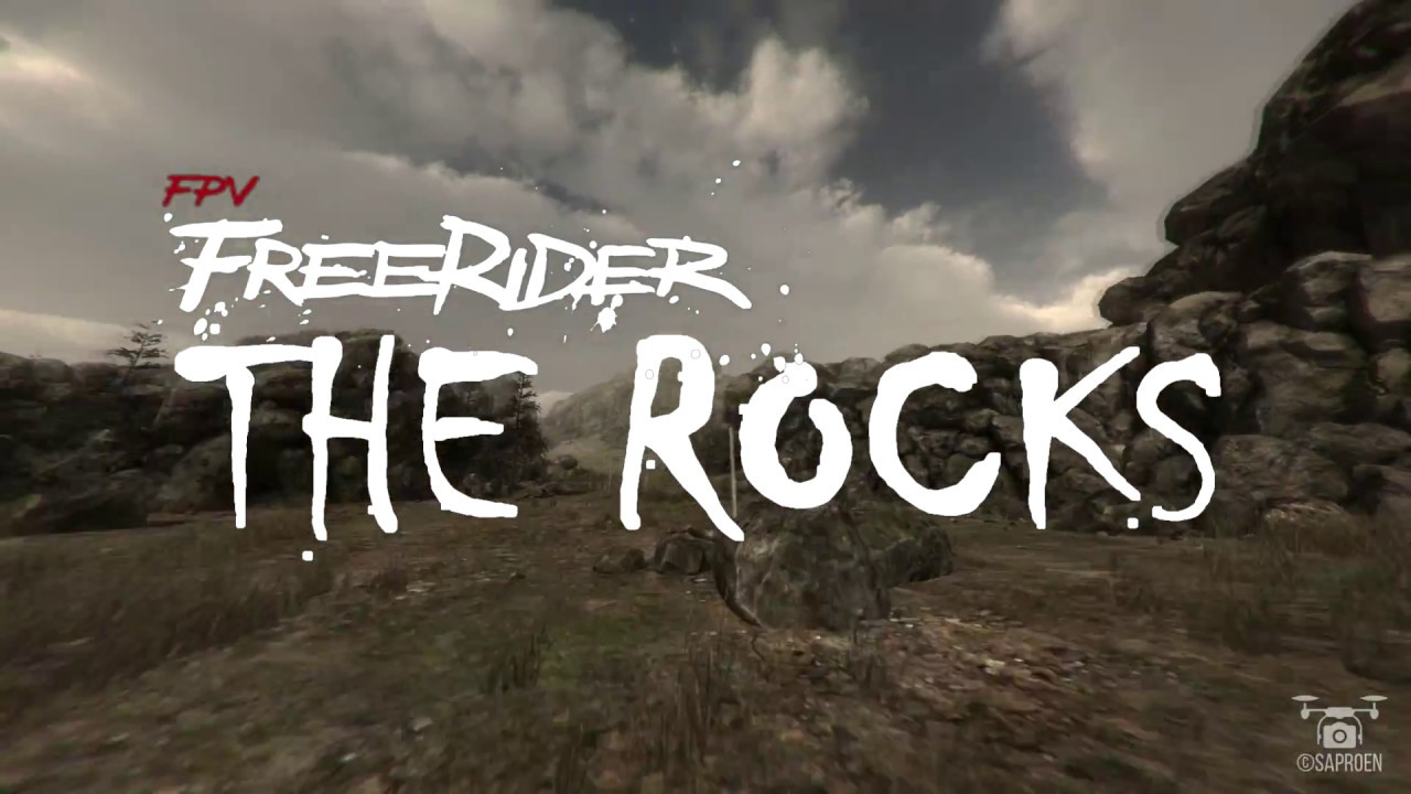 Amazing FPV Freerider Recharged: ROCKS - Freestyle