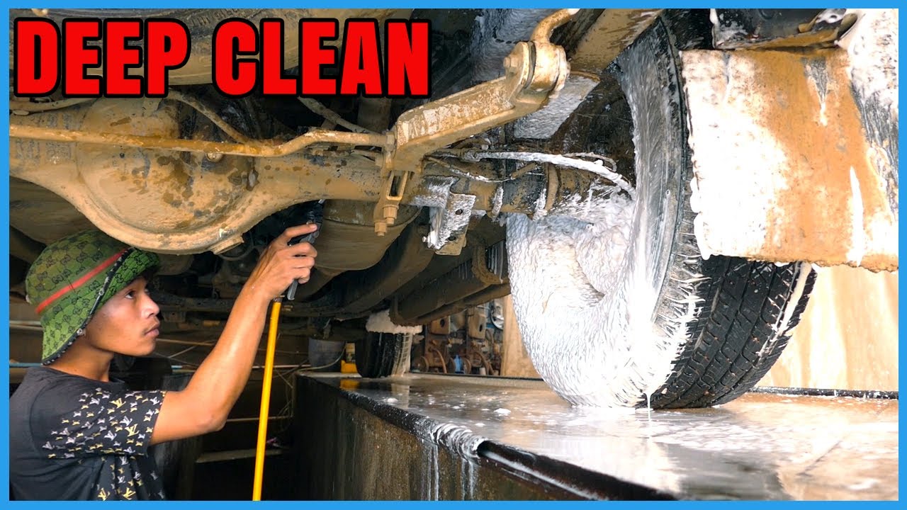 Unbelievable! Ford Ranger Deep Wash After Heavy Off Roading!