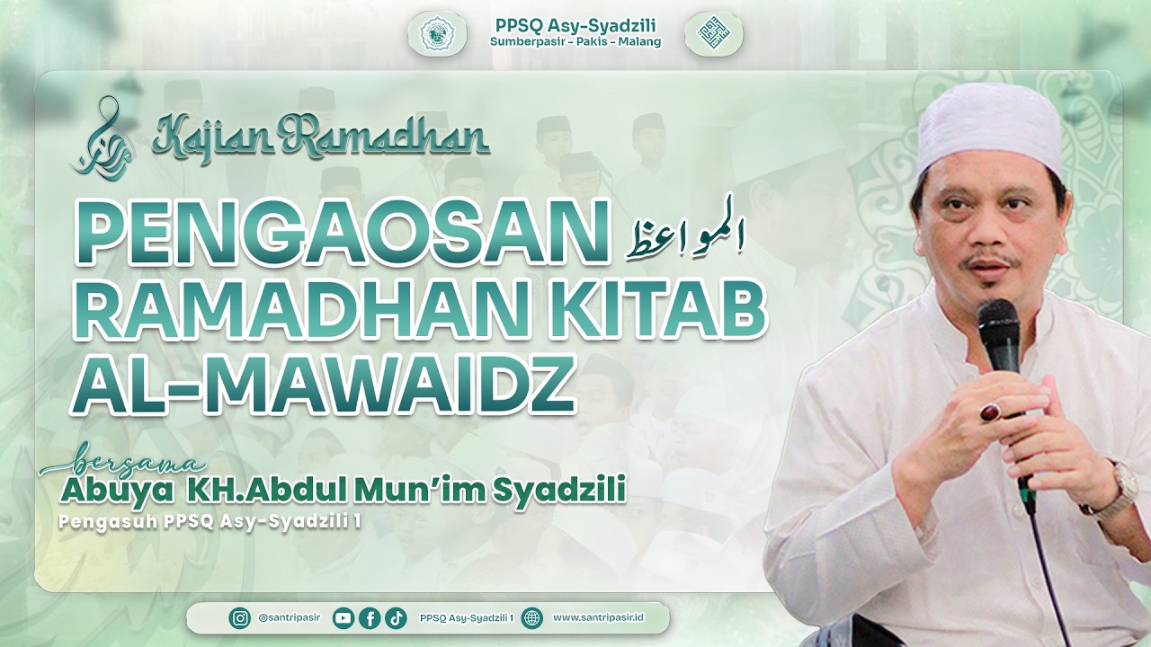 (8) Kajian Ramadhan (Siang) Kitab Al-Mawaidz | Jum'at, 06 Maret 2026