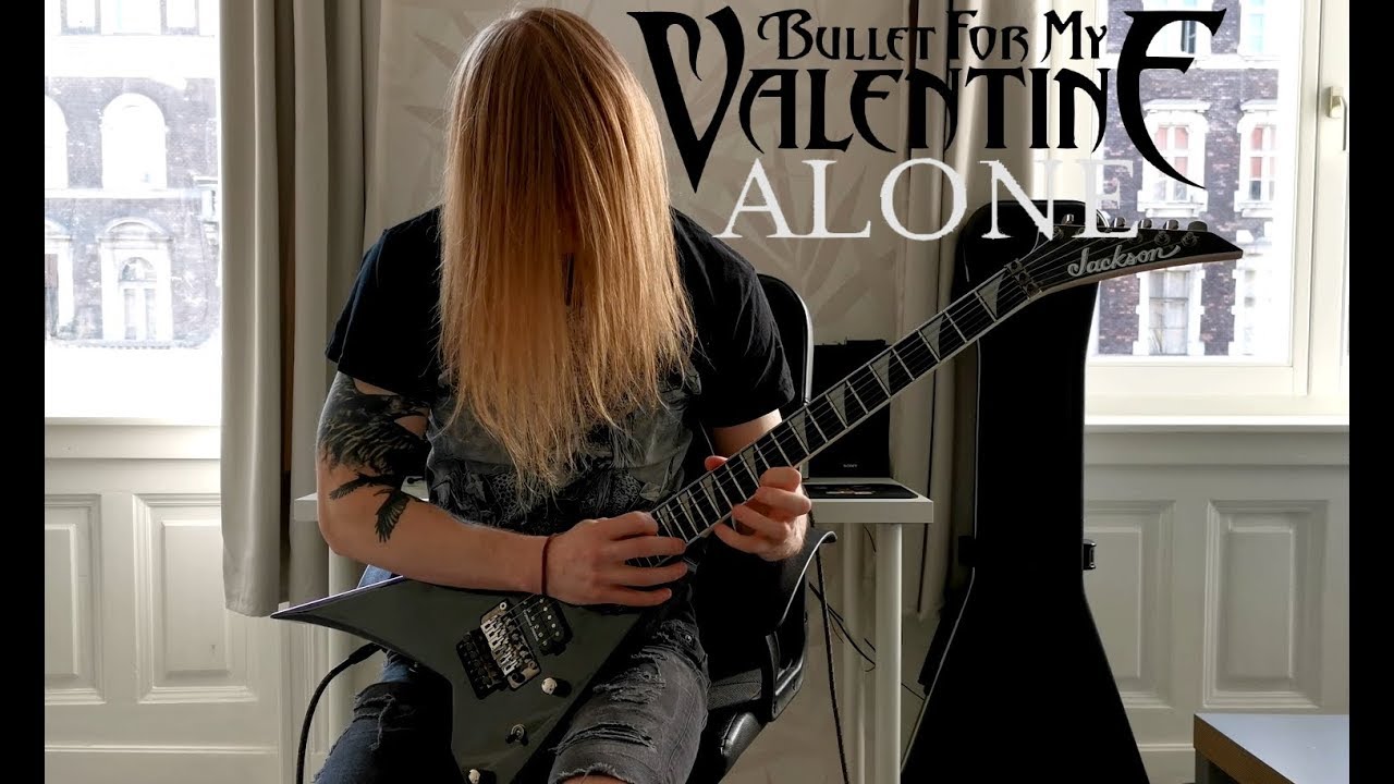 Bullet For My Valentine - Alone (Guitar Cover) + guitar track by Krystian Krasącki