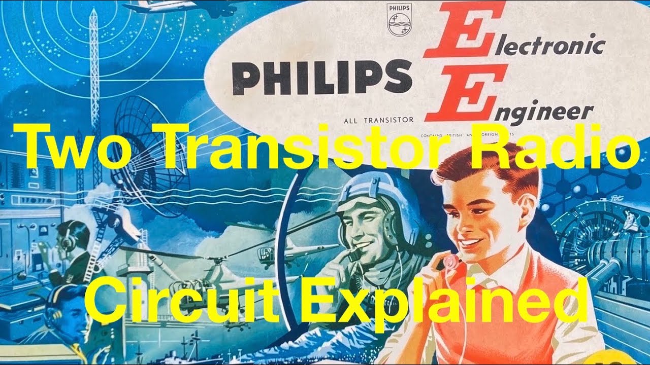 Philips Electronic Engineer EE08 1966 - 2 Объяснение транзисторного радио - Физика F-J - Видео 236