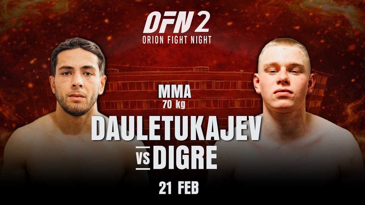Einar Digre VS Magomed Dauletukajev | Orion Fight Night 2 | MMA Full Fight