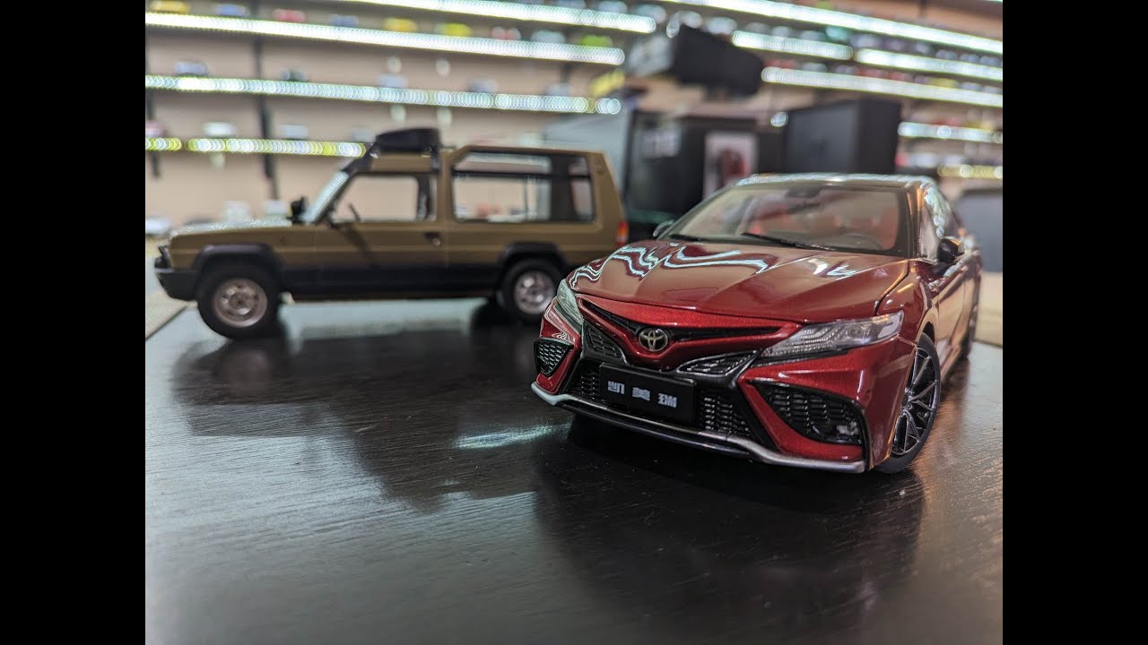 1:18 Diecast Review Unboxing Toyota Camry XSE  & Talbot Matra Rancho Grand Raid by KK Scale #toyota