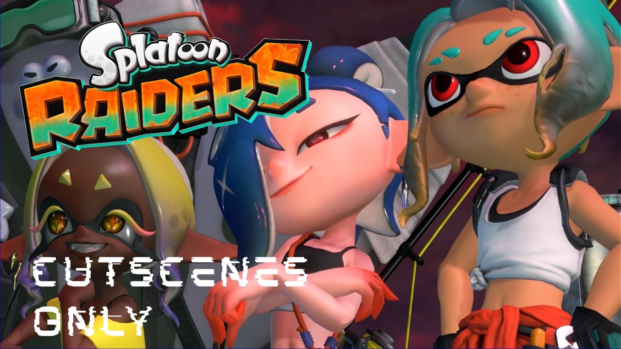Splatoon Raiders - All Cutscenes / No gameplay (OUTDATED)