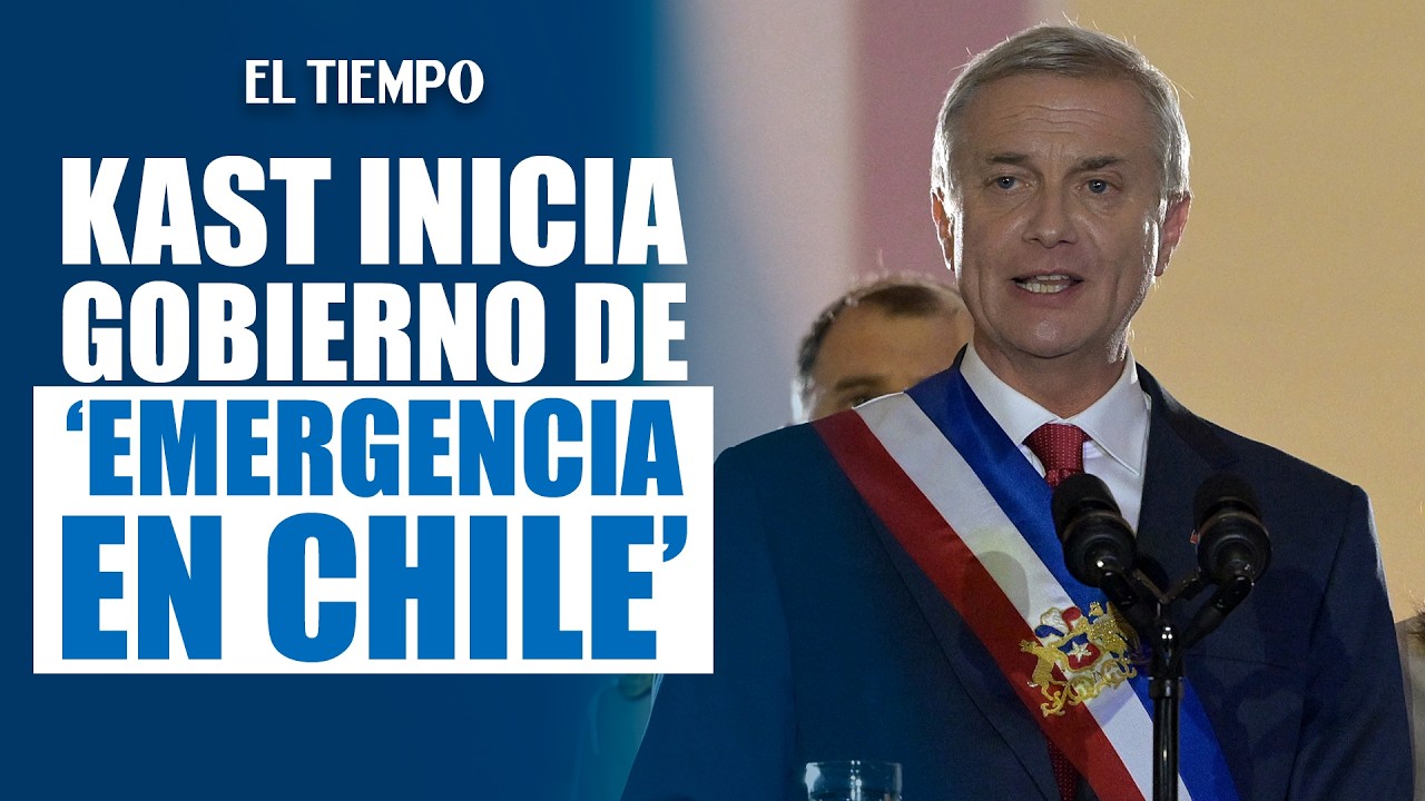 Kast asume presidencia de Chile con gobierno de emergencia contra delincuencia e inmigración