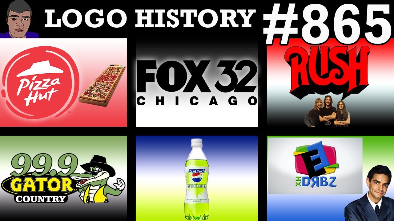 LOGO HISTORY #865 - Rush, WFLD, XHDЯBZ, WGNE-FM, Pepsi Shiso & Pizza Hut Middle East