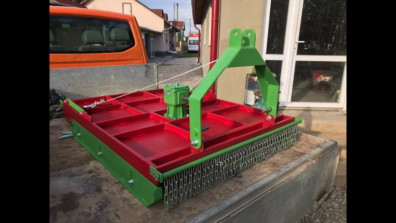Drvič/Mulčovač za malotraktor s vysokopevnostými reťazmi