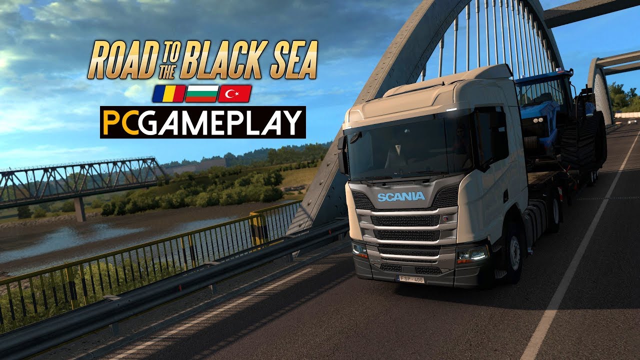 Euro Truck Simulator 2: Road to the Black Sea Gameplay (PC HD)