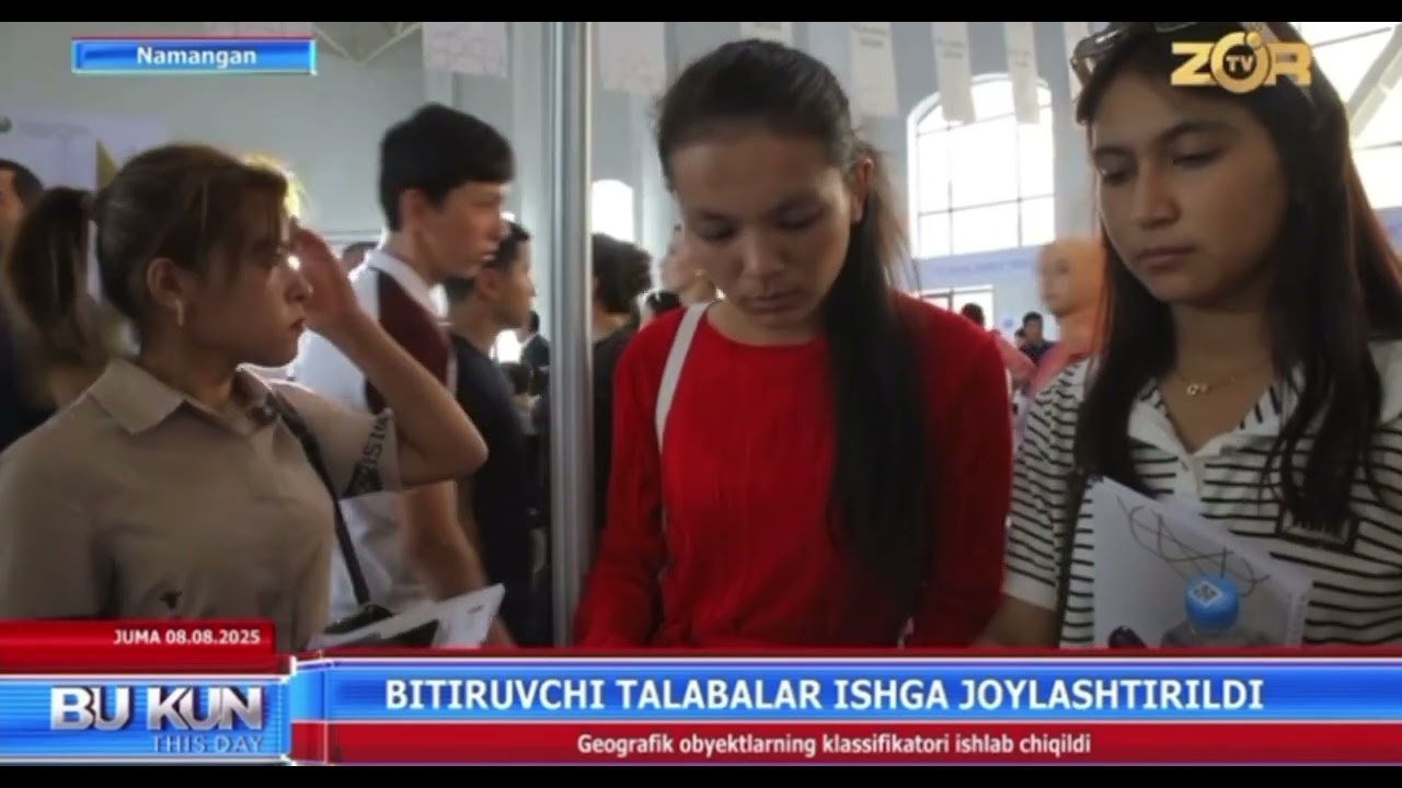 Talaba Expo - 2025 Namangan ZO'R TV da Jonli Efir