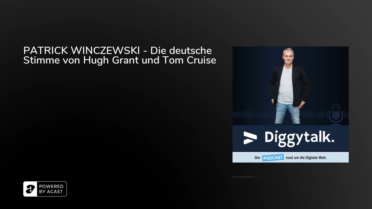 PATRICK WINCZEWSKI - Die deutsche Stimme von Hugh Grant und Tom Cruise