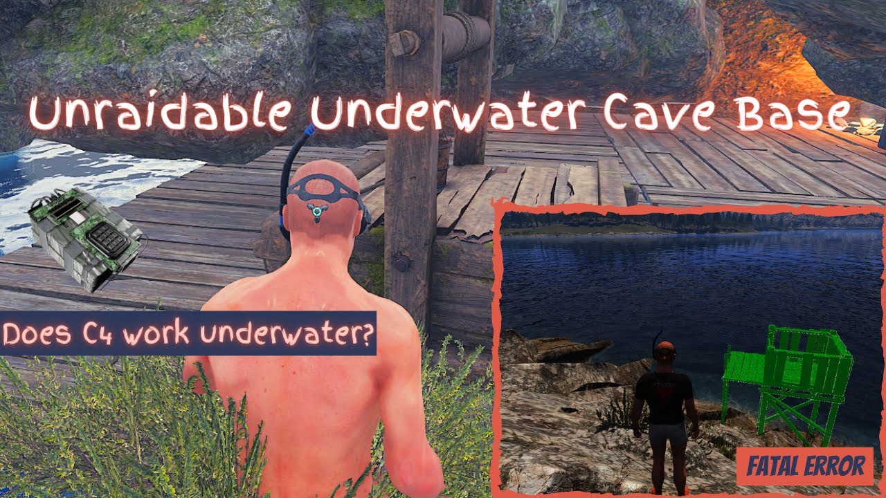 SCUM - The Unraidable Underwater Cave Base Build [TUTORIAL] Fatal Error
