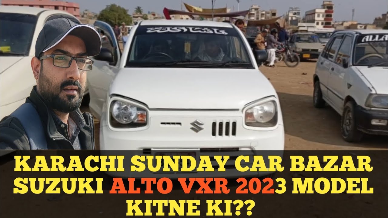 Public Demand 🔥 Suzuki Alto VXR 2023 | Karachi Sunday Car Market | On Road Review