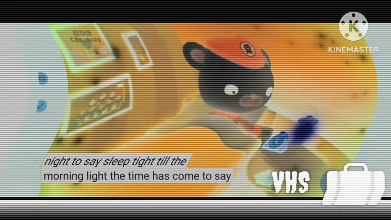  Cbeebies bbc closedown in g major in vhs effect