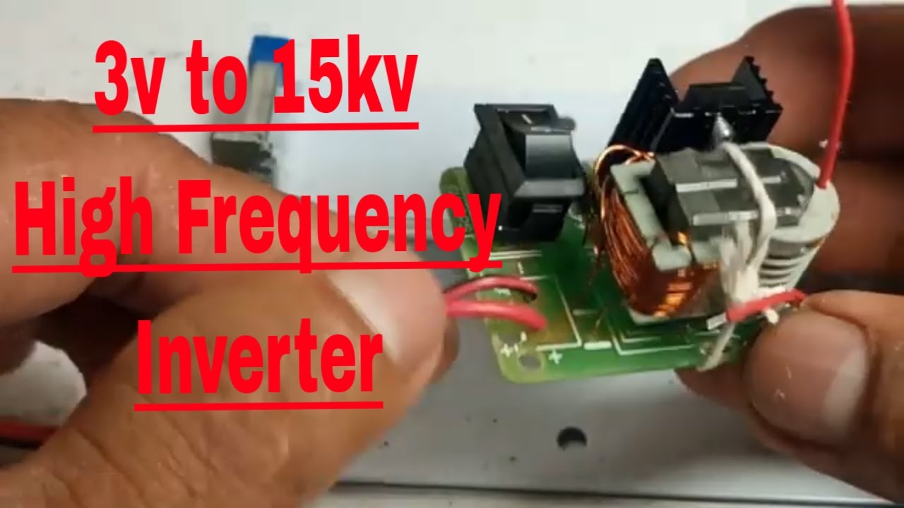 Сделай сам | От 3 В до 15 кВ | Высокое напряжение | Инвертор | Генератор