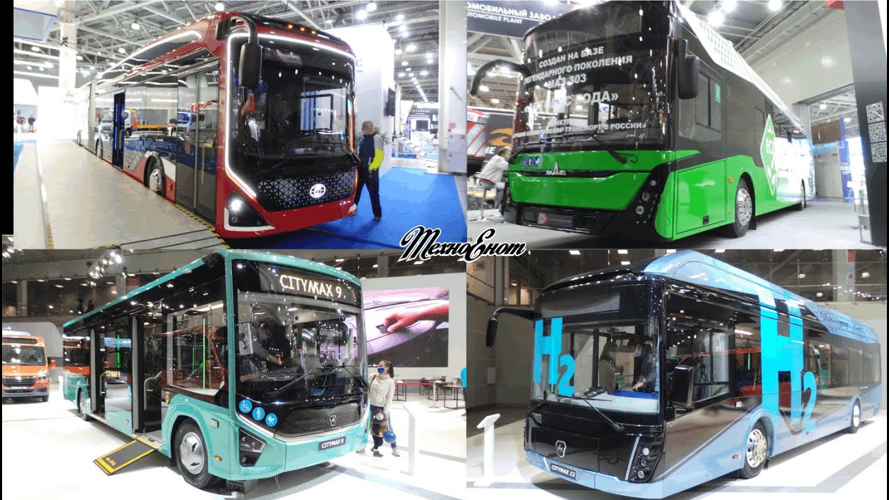 ТОП-10 автобусов выставки Comtrans-2021