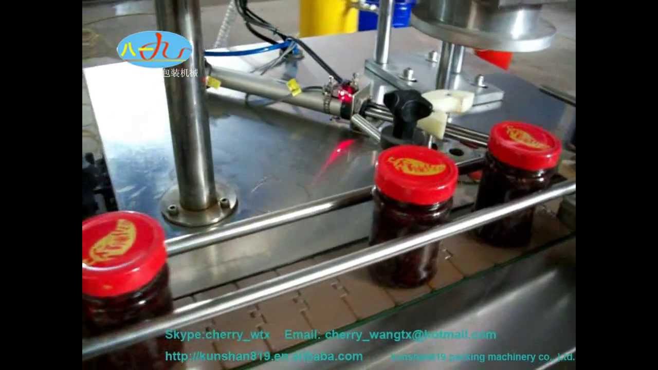 chilli sauce filling machine