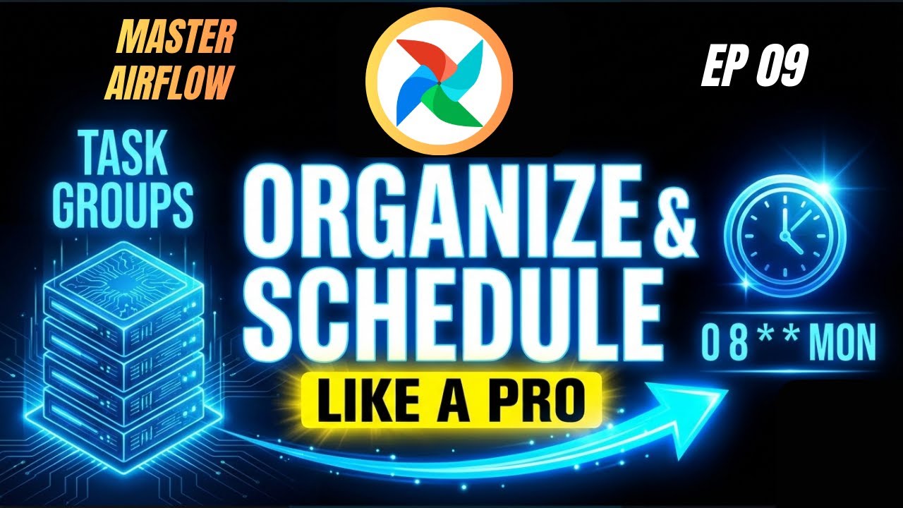 STOP Using SubDAGs! 🛑 Master Airflow Task Groups & Cron in 15 Mins!